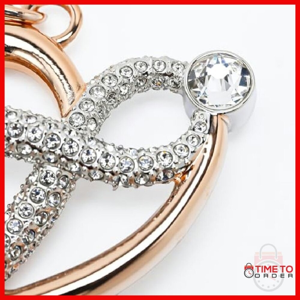 Rose Gold Plated Charm Bracelet Accessory, Spring Ring Clasp - Picture 4 of 8